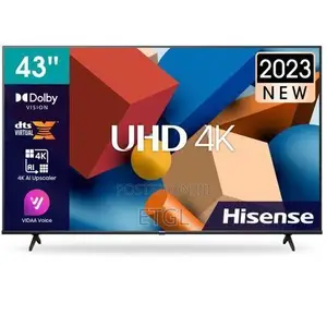 Hisense 43 Inch Smart UHD Frameless TV 43A6QKEN