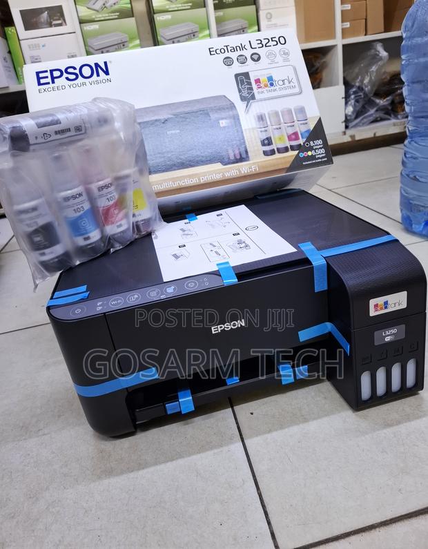 Colored Epson L3250 All-in-One Ecotank Printer (Print, Scan, Copy)