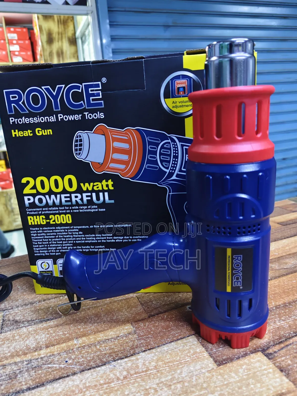 Royce 2000W Heavy Duty Heat Gun (Brand New)