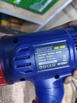 Royce 2000W Heavy Duty Heat Gun (Brand New)