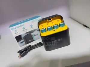GMCELL 3000mWh Li-Ion AA Rechargeable Batteries With Charging Box