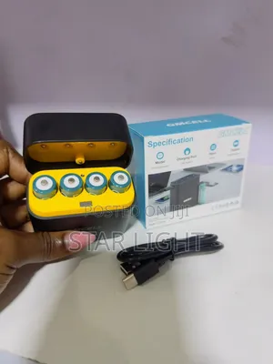 GMCELL 3000mWh Li-Ion AA Rechargeable Batteries With Charging Box