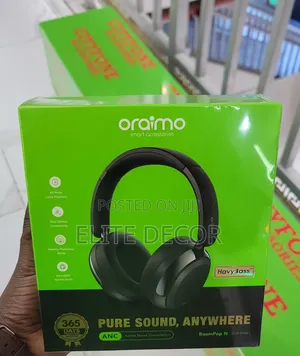 Oraimo BoomPop N OHP-915N Wireless Headphones – ANC + 65H Playtime