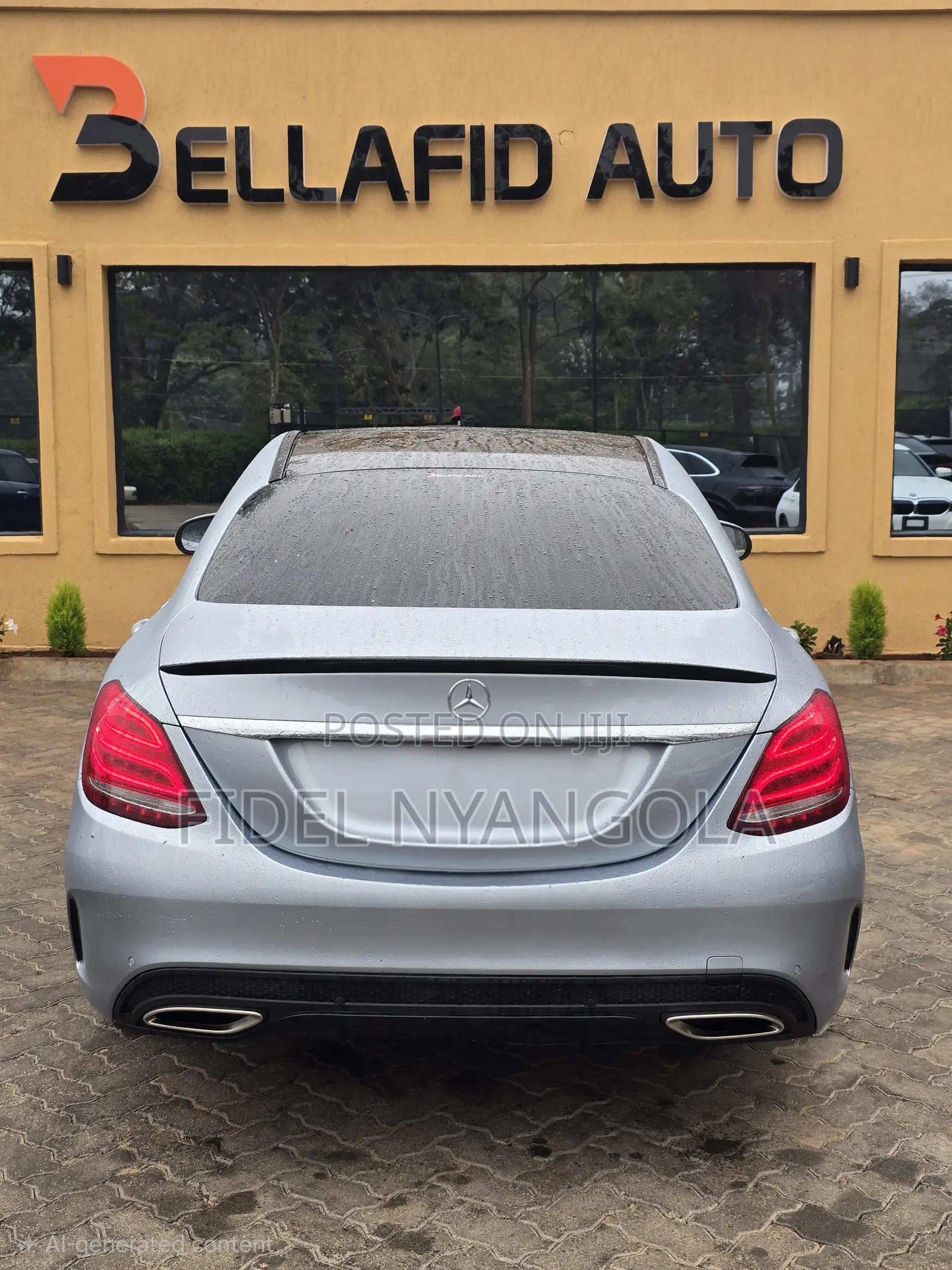 Mercedes-Benz C180 2016 Blue
