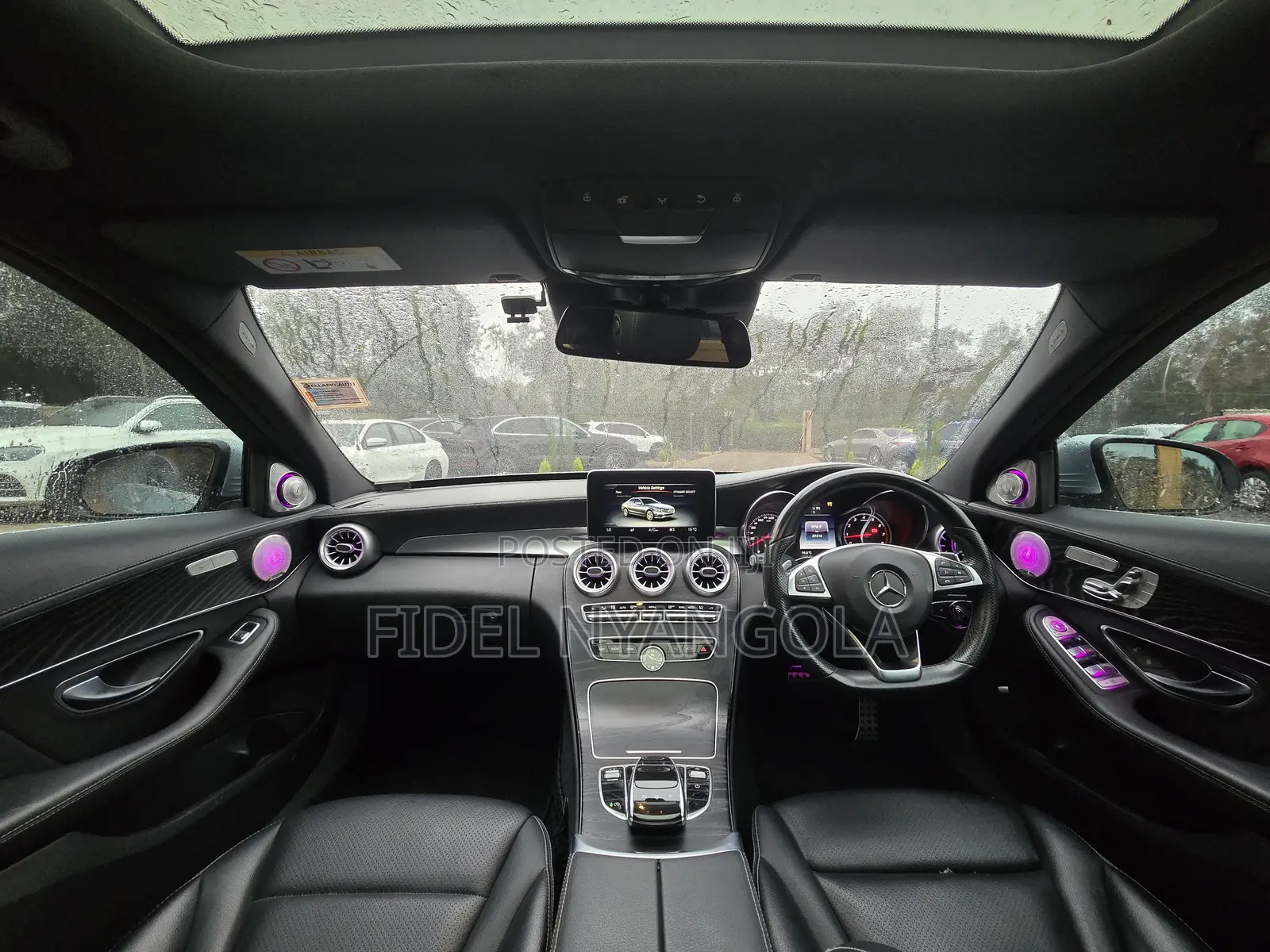 Mercedes-Benz C180 2016 Blue
