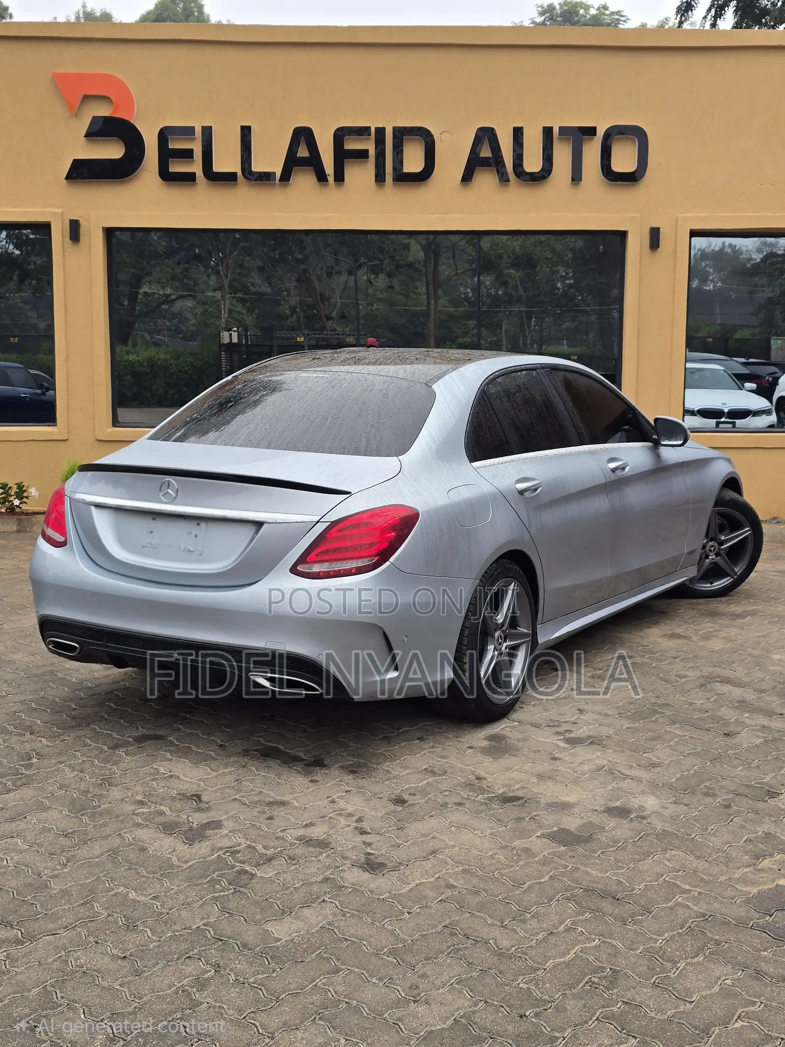 Mercedes-Benz C180 2016 Blue
