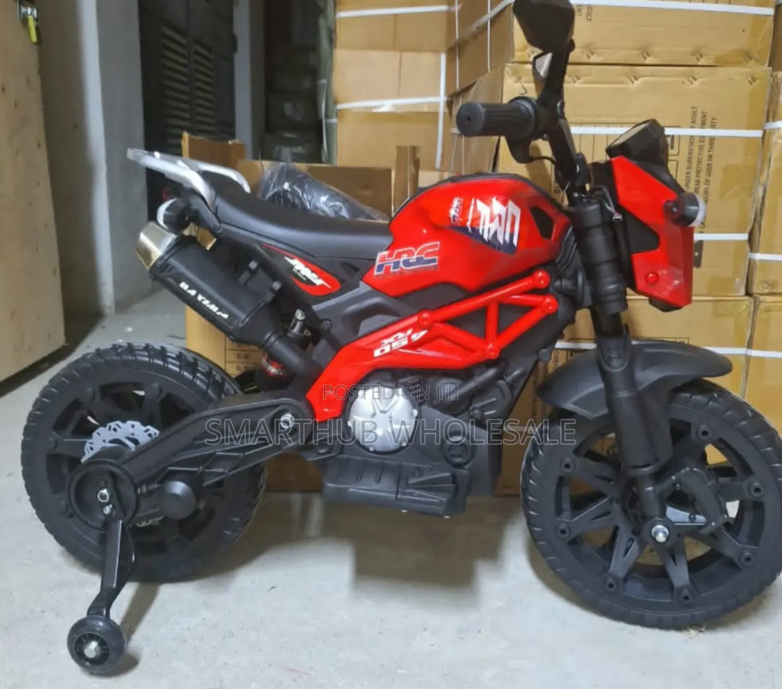 Kids Electric Motorbike . Red