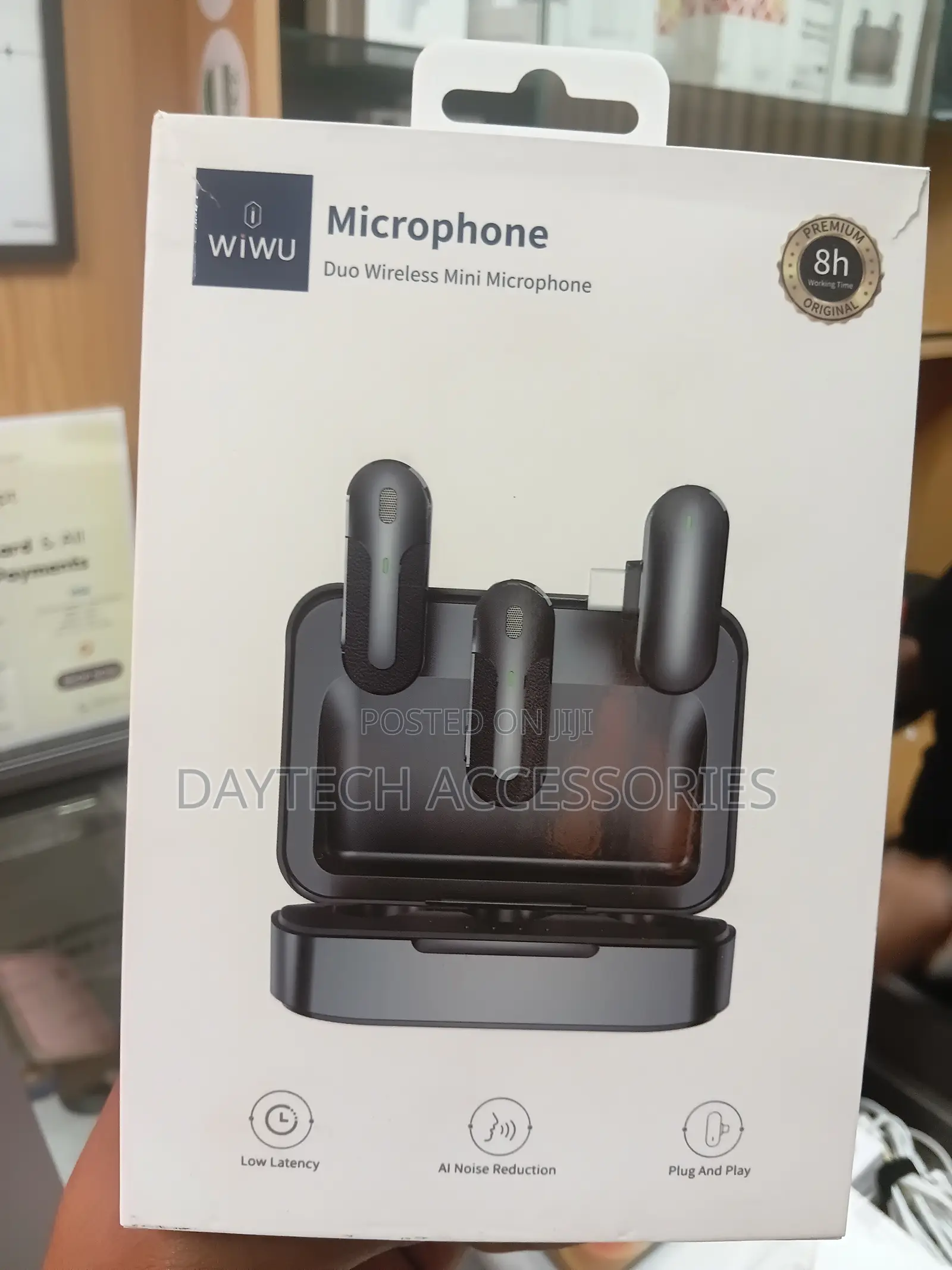 Wiwu Wi-Wm002 Dual Mini Ai Noise Reduction Wireless Microphone Type-C