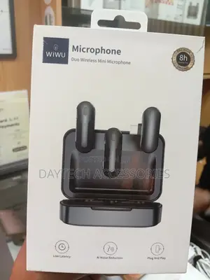 Wiwu Wi-Wm002 Dual Mini Ai Noise Reduction Wireless Microphone Type-C
