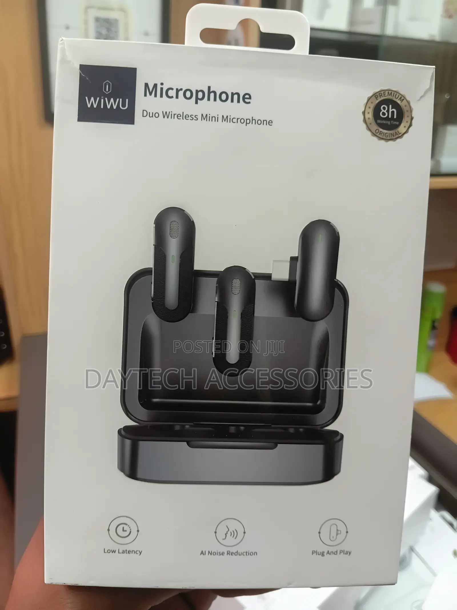 Wiwu Wi-Wm002 Dual Mini Ai Noise Reduction Wireless Microphone Type-C