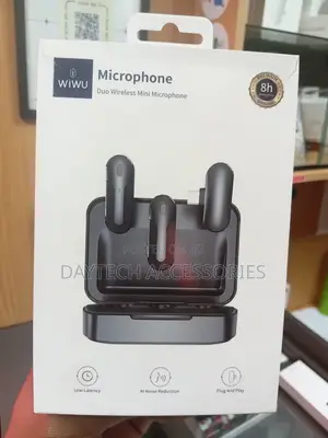 Wiwu Wi-Wm002 Dual Mini Ai Noise Reduction Wireless Microphone Type-C