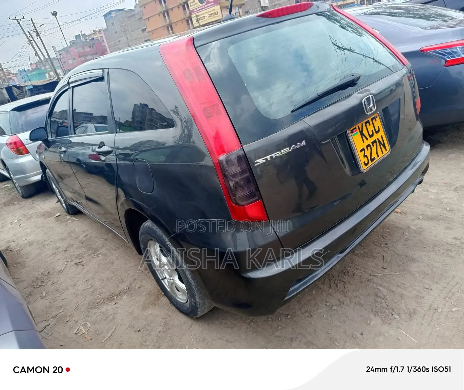 Honda Stream 2008 Black