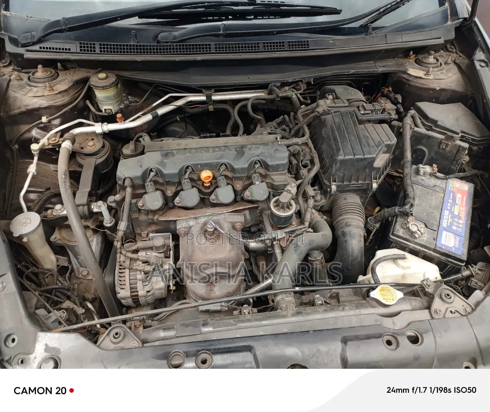 Honda Stream 2008 Black