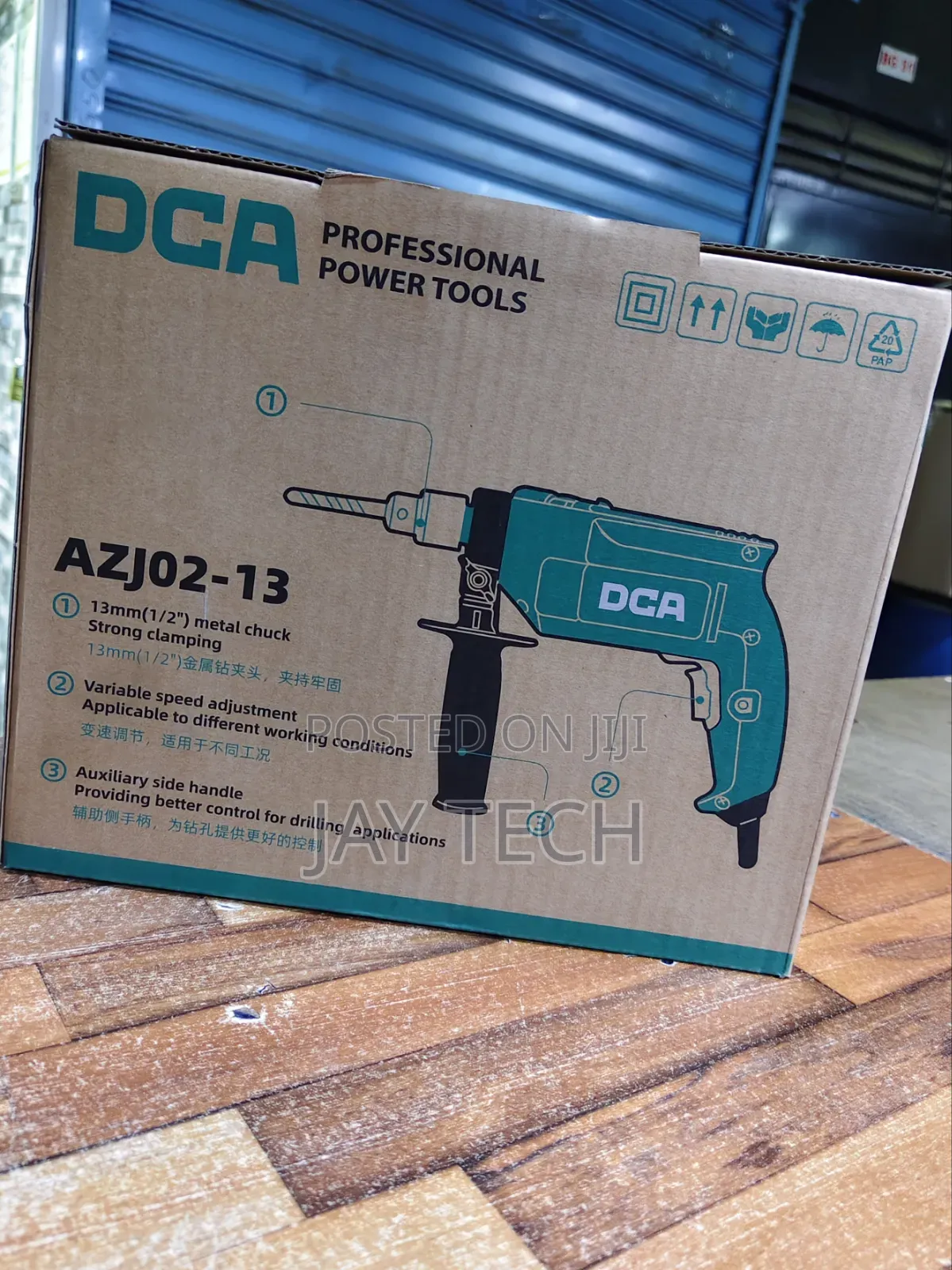 DCA AZJ02-13 Electric Impact Drill (500W, 13mm) – Brand New