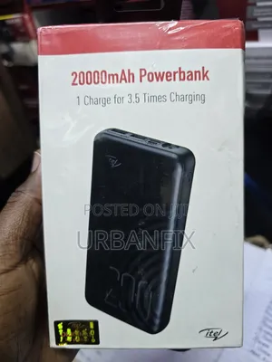 20000mAh Itel Quality Fast Charging Powerbank With 3 Outputs