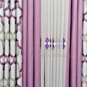 Modern Printed Curtains for Home Office