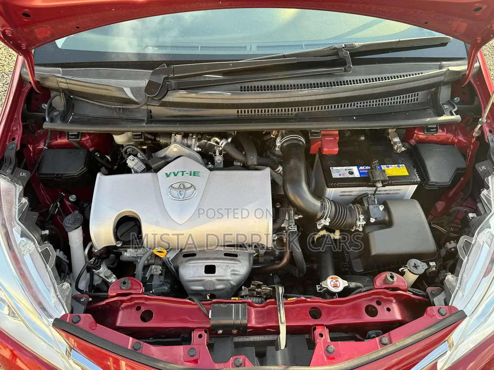 Toyota Vitz 2019 Maroon