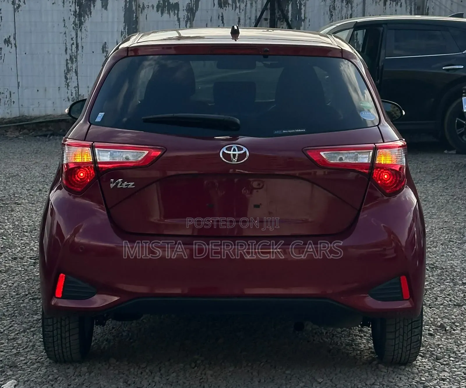 Toyota Vitz 2019 Maroon