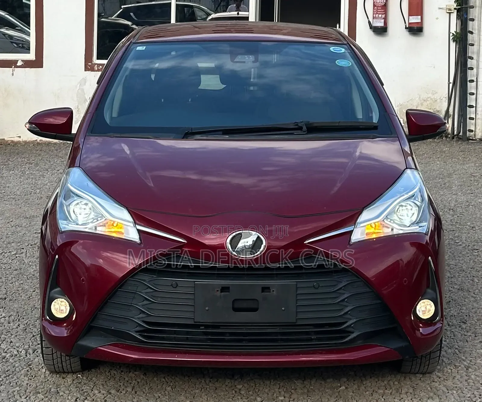 Toyota Vitz 2019 Maroon