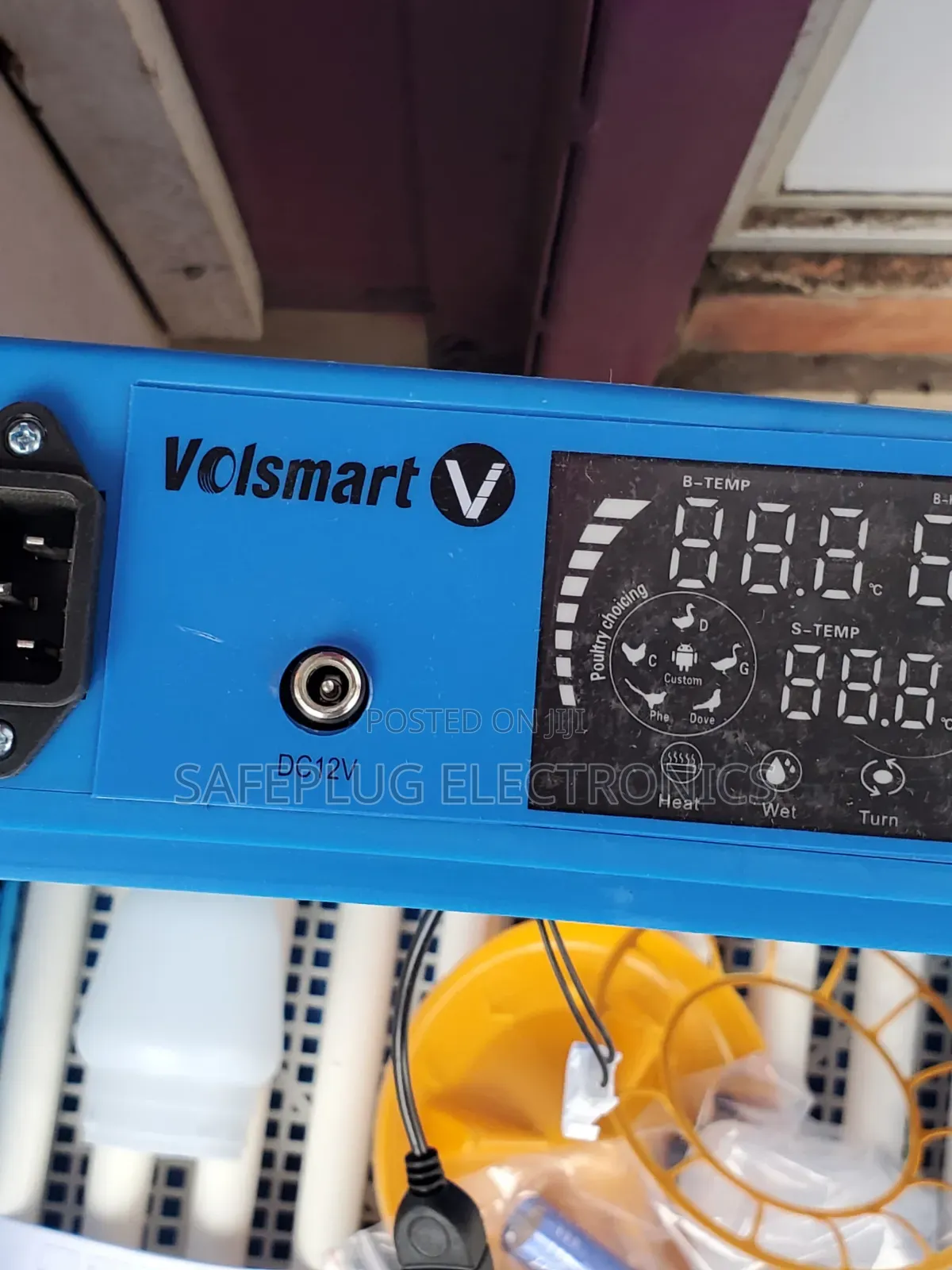 64 Eggs Volsmart Automatic Hatching Incubator