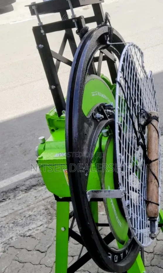 3 Blade Chaff Cutter With Either Motor or Engine
