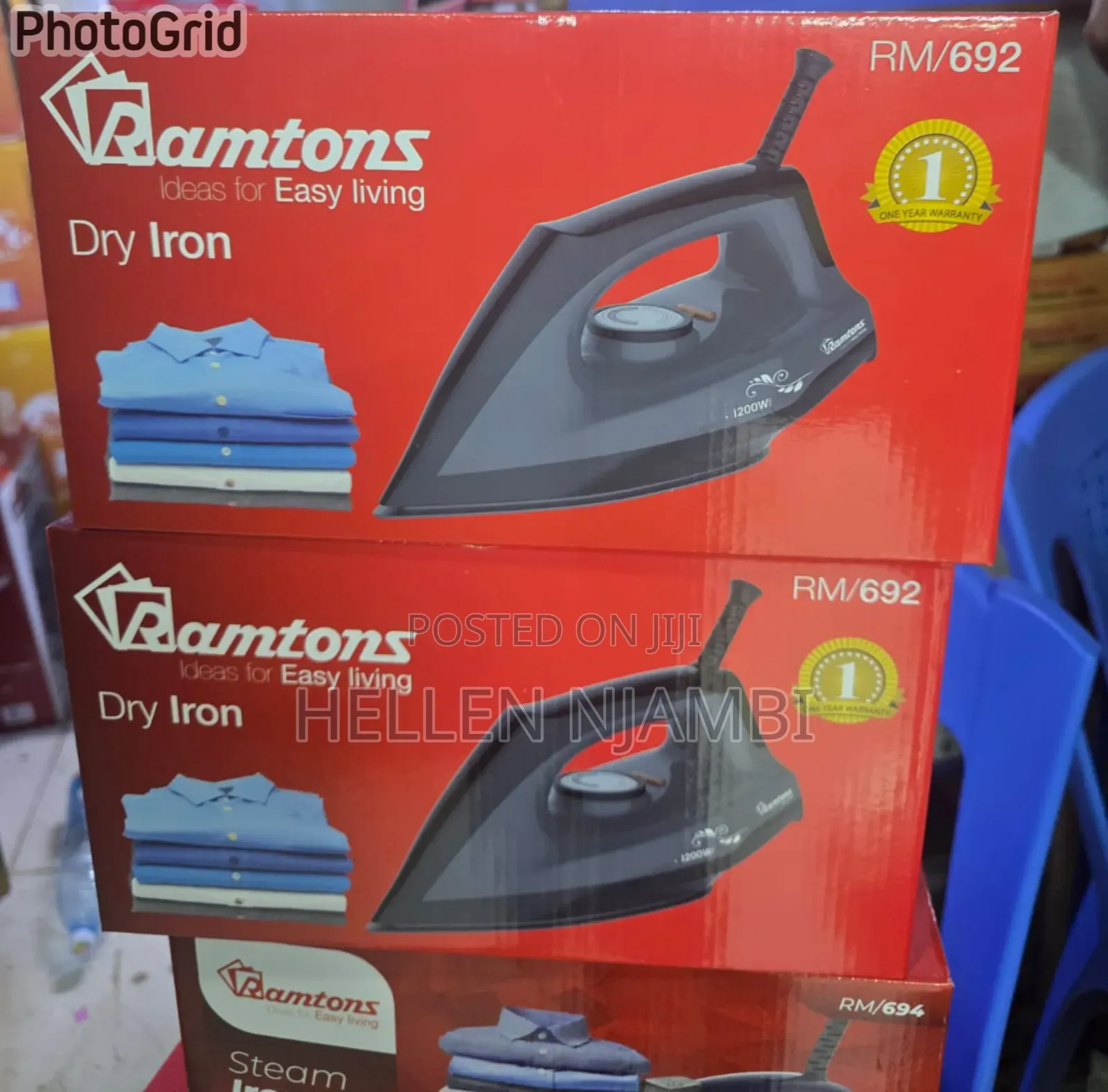 Ramtons RM/692 Dry Iron Box