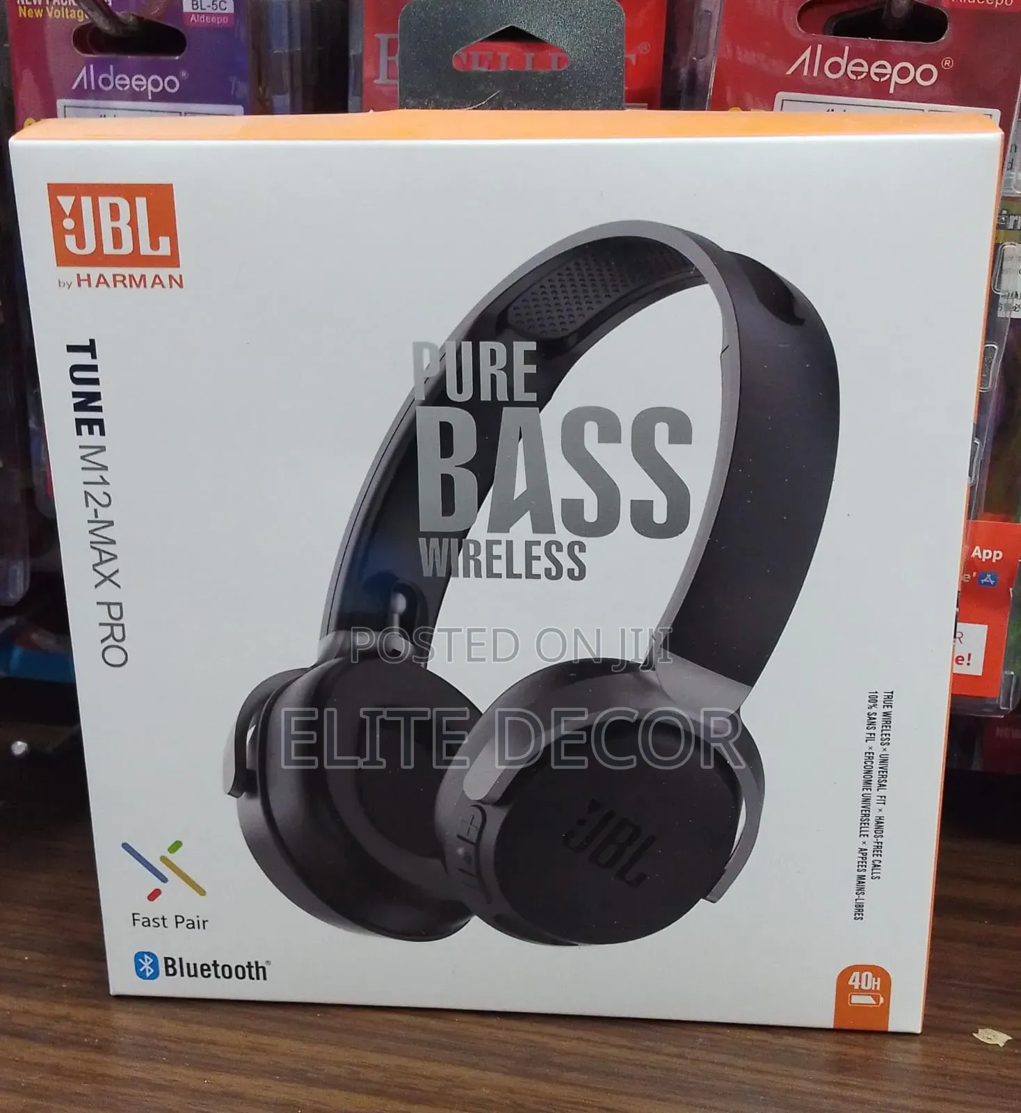 M12-Max Pro Wireless Headphones – Pure Bass Sound