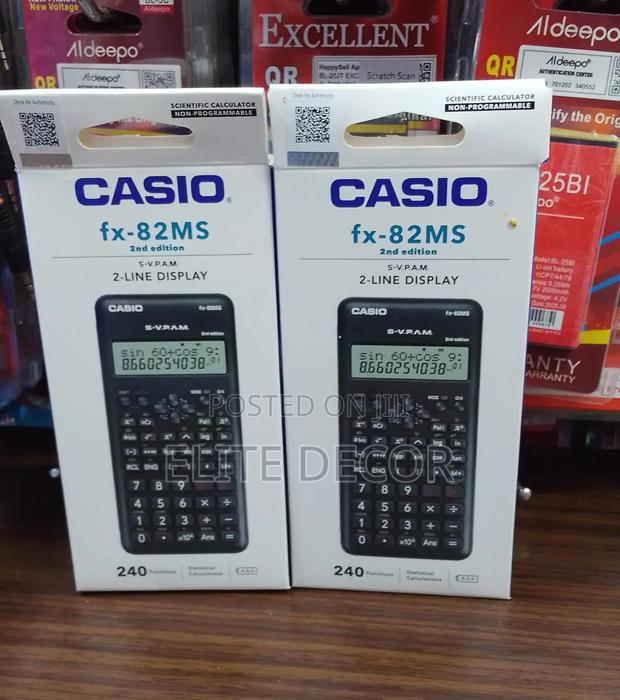 CASIO FX-82MS 2nd Edition Scientific Calculator