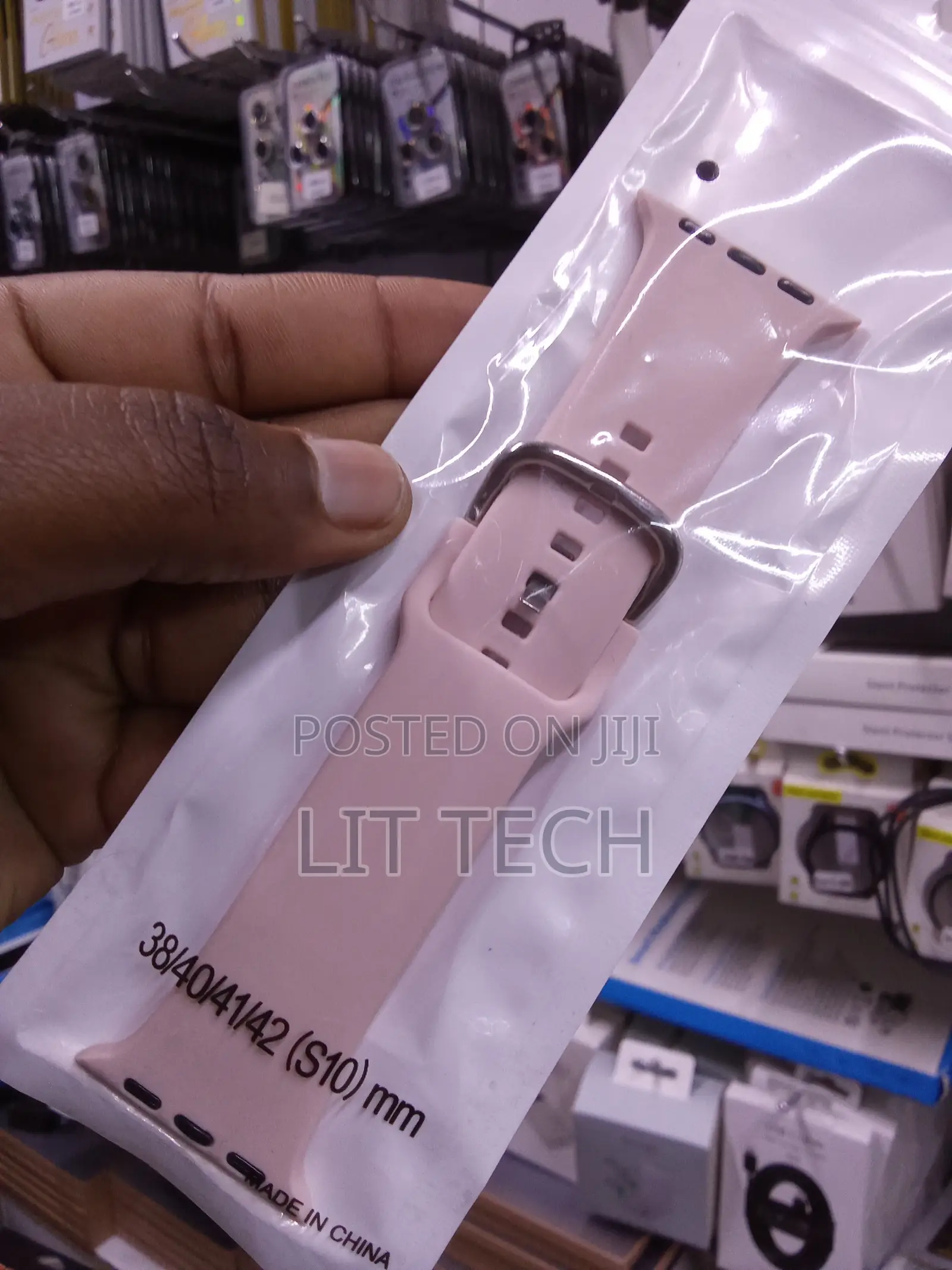 Apple Watch Silicone Sport Strap - Light Pink / Sand Pink - 38/40/41