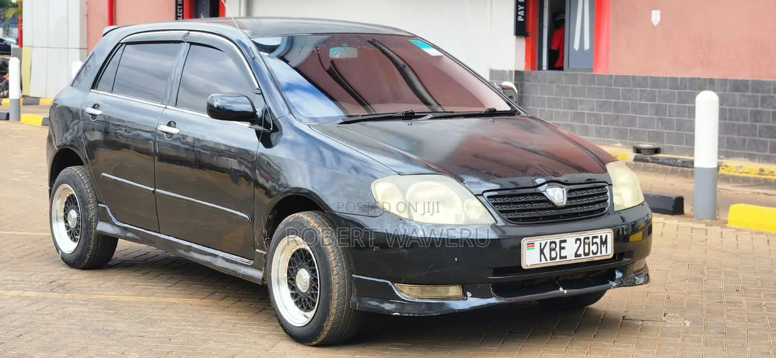 Toyota Corolla RunX 2002 Black