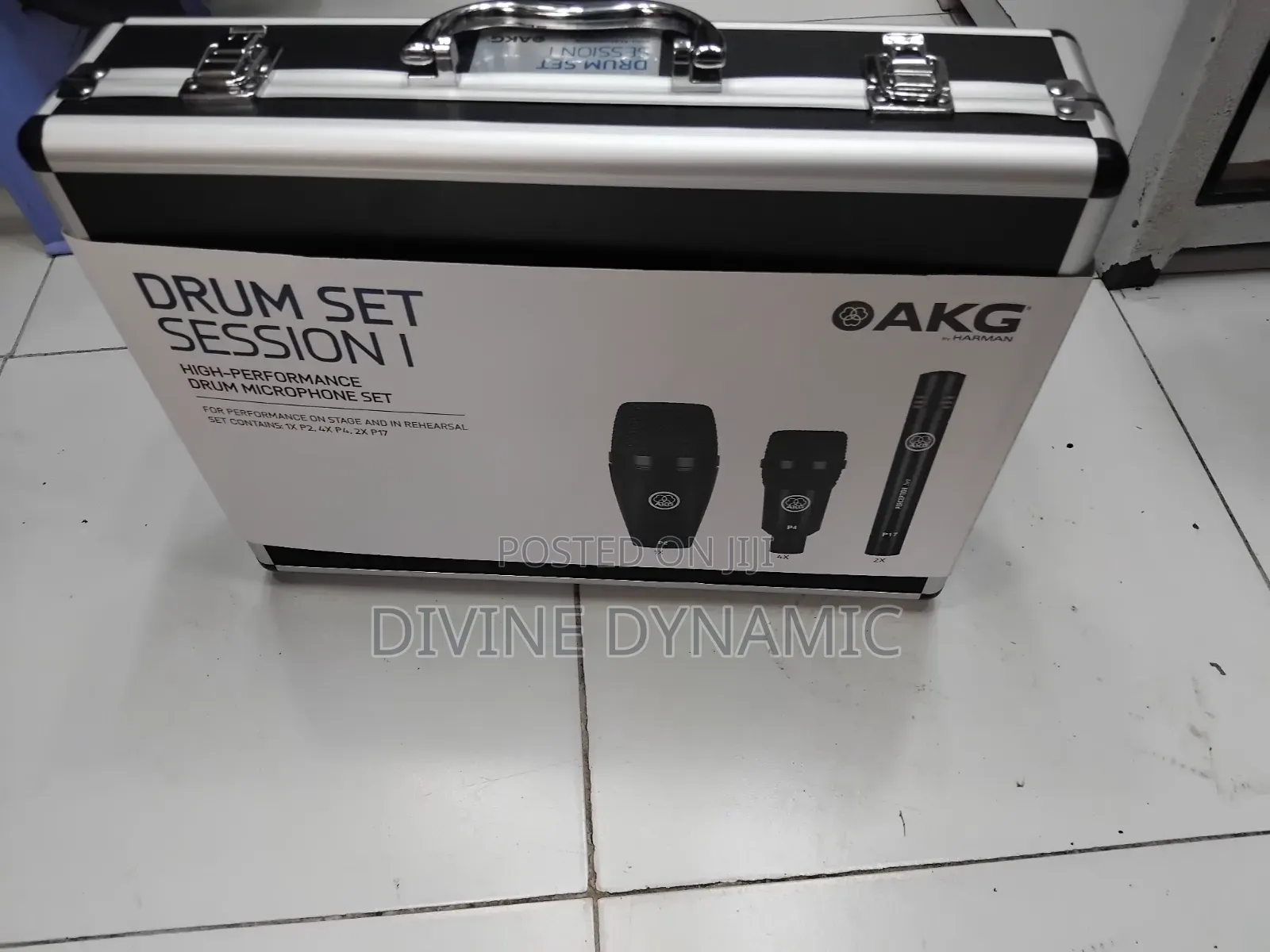 AKG High Performance Drum Microphone Set