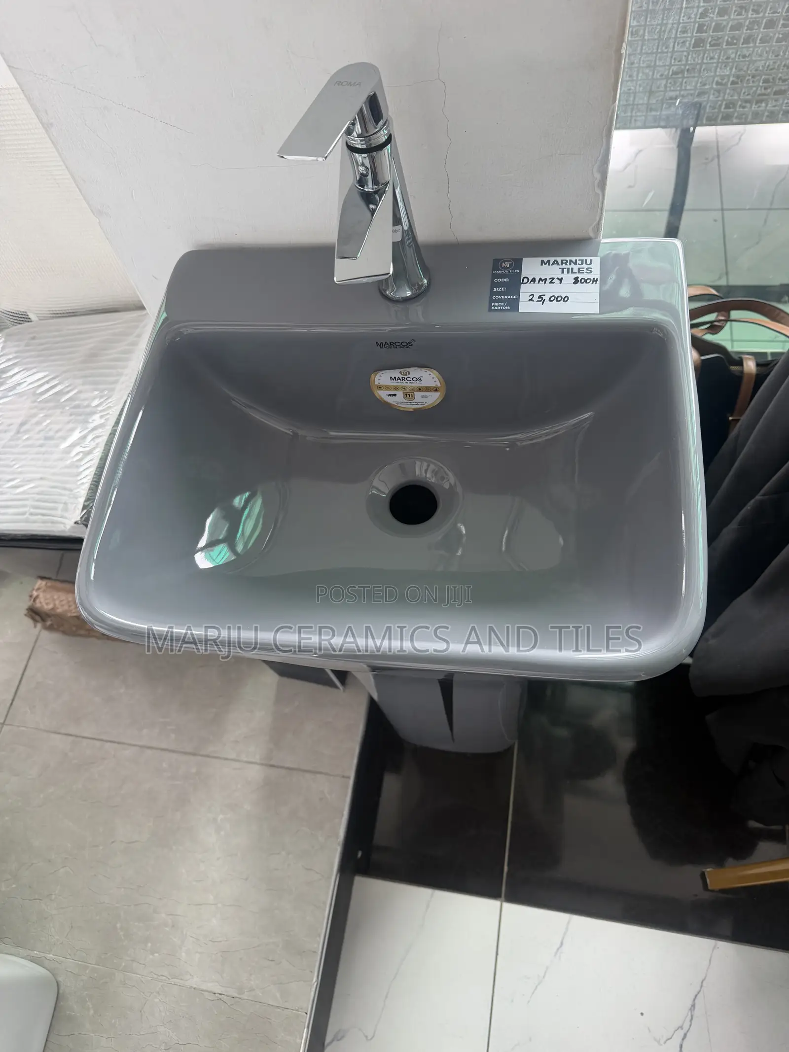 Square Stand Alone Washhand Basin