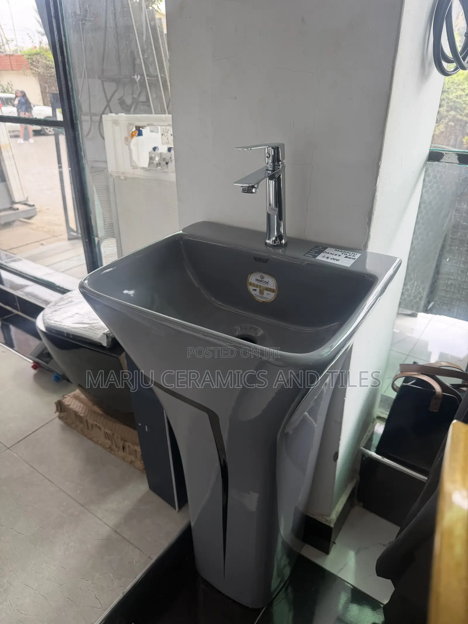 Square Stand Alone Washhand Basin