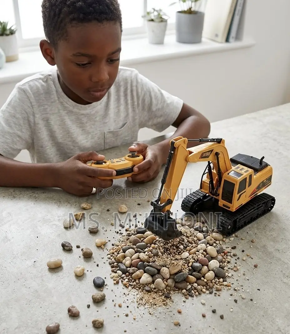 Little Engineers Toys Excavator Remote Controlled Toy