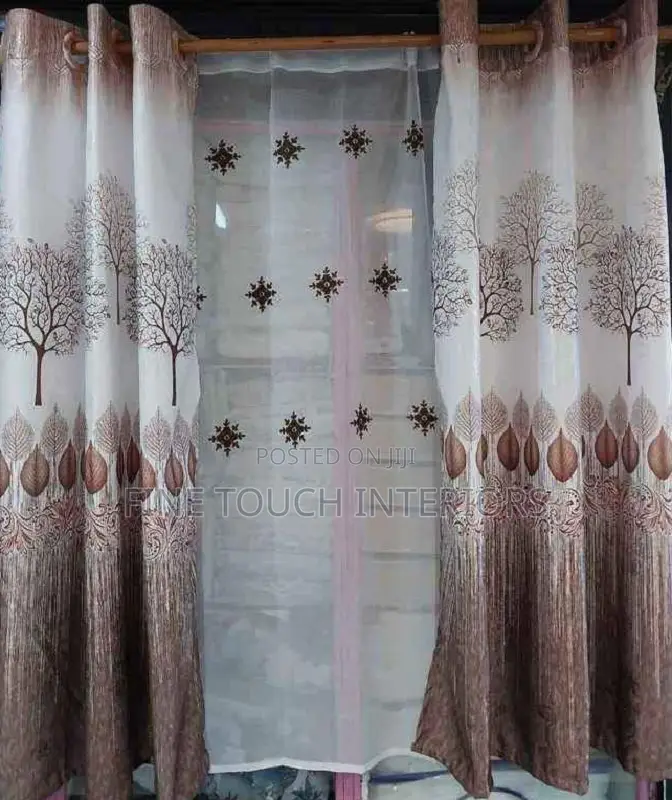 Printed Curtains for Guest Rooms