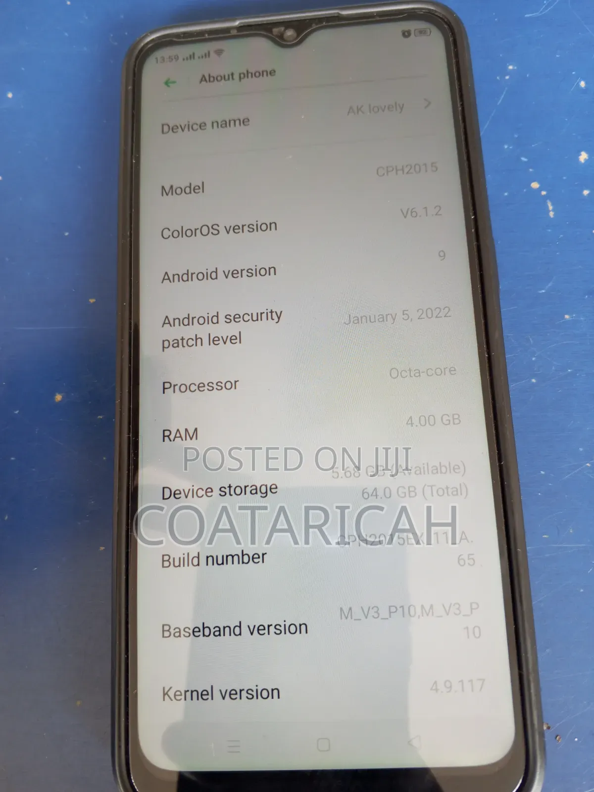 Oppo A31 64 GB Blue
