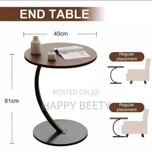 Round Sofa Table