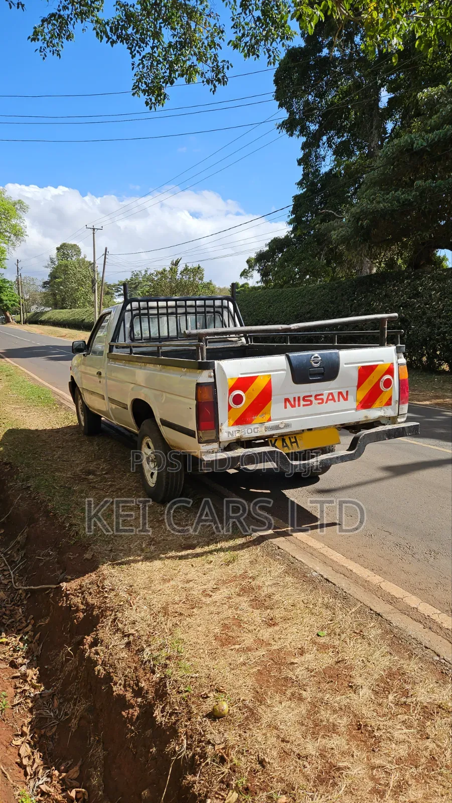 Nissan Hardbody 1996 White