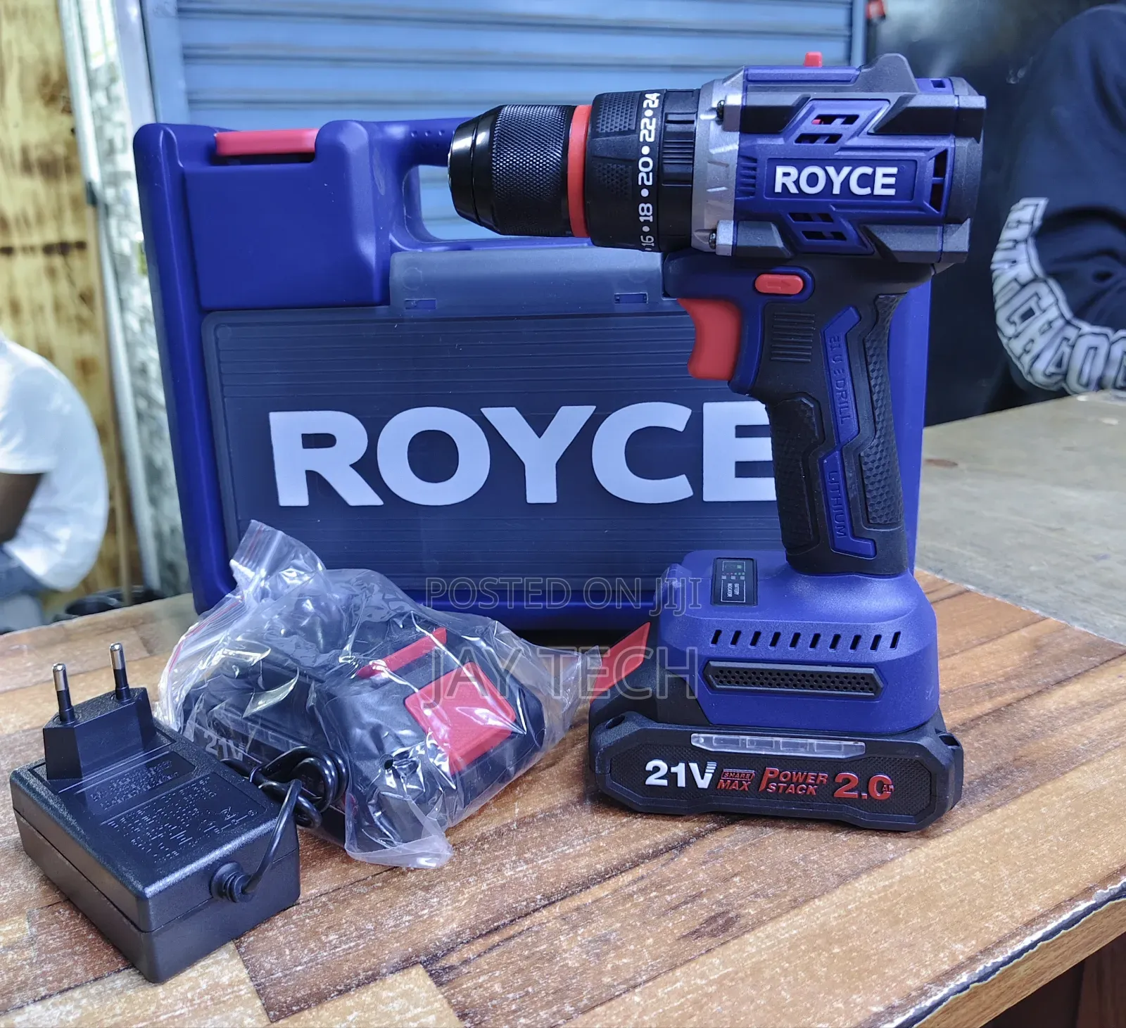 ROYCE 21V Cordless Brushless Impact Drill