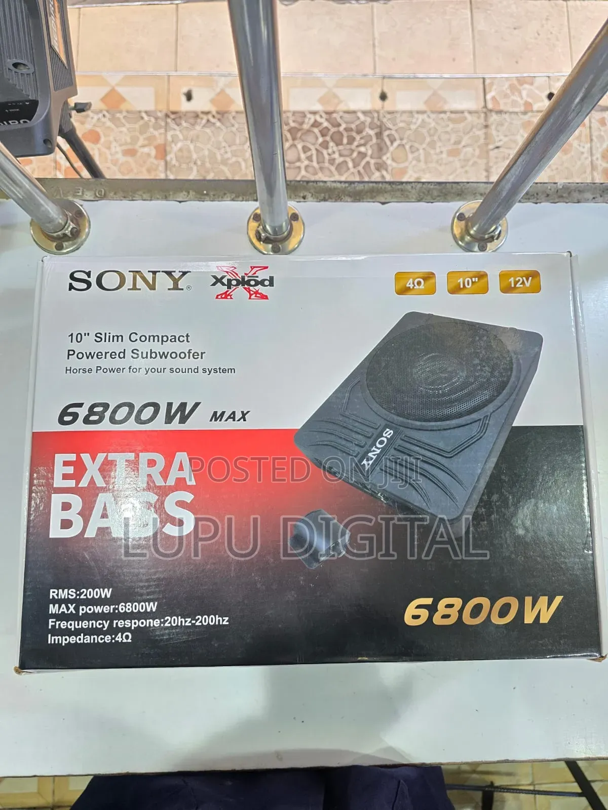 Sony S10 6800W Underseat Subwoofer