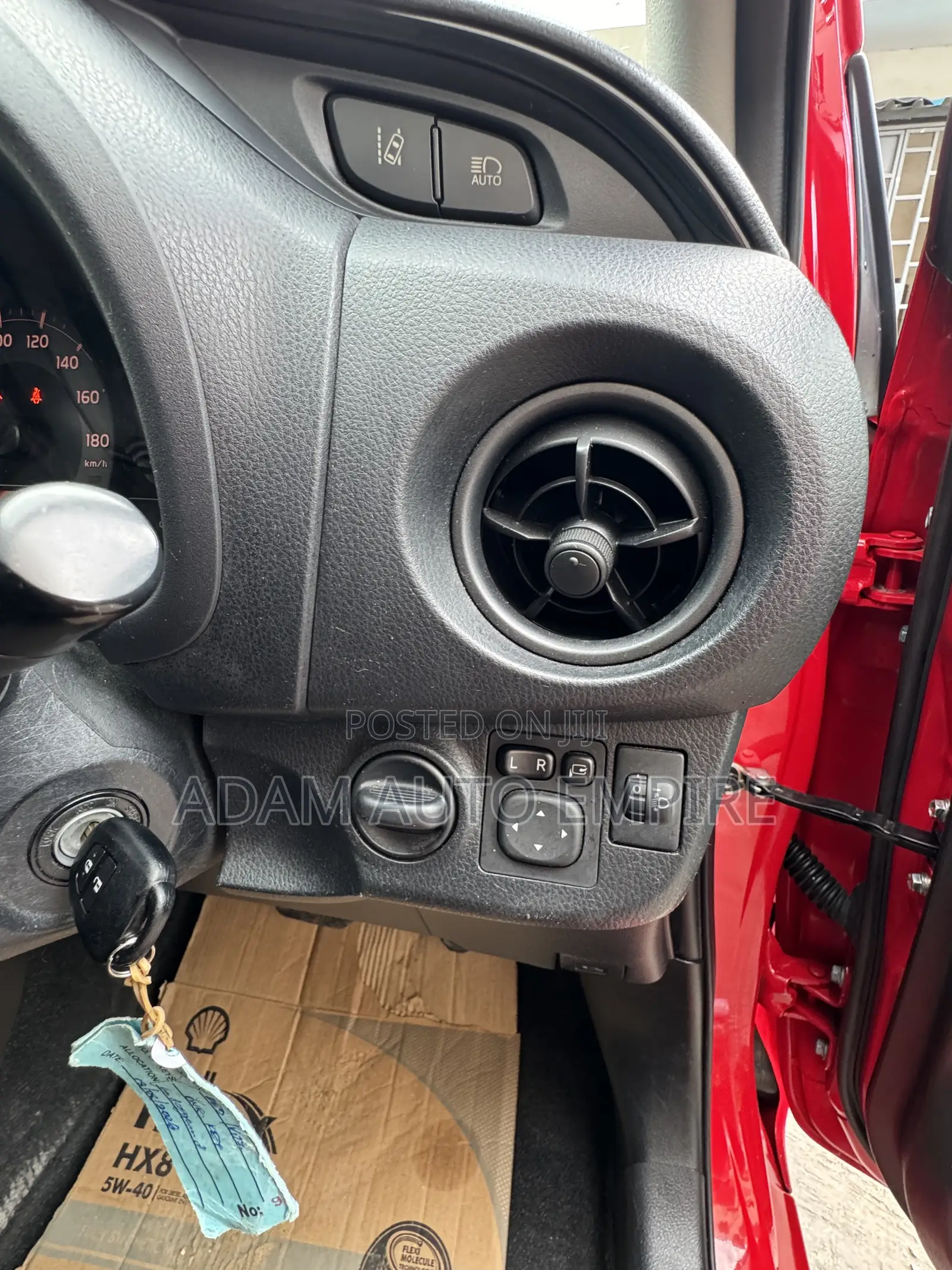 Toyota Vitz 2019 Red