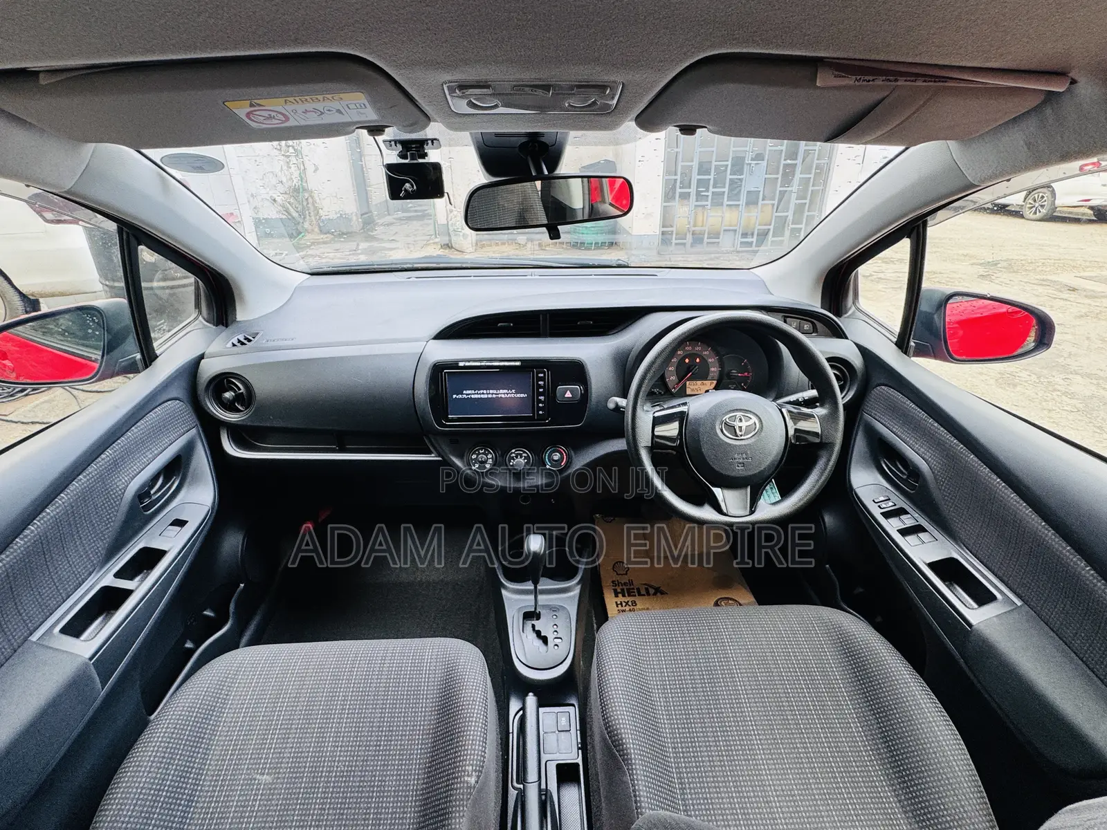 Toyota Vitz 2019 Red