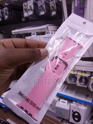 Apple Watch Silicone Sport Strap - Baby Pink - 38/40/41/42mm (S10)