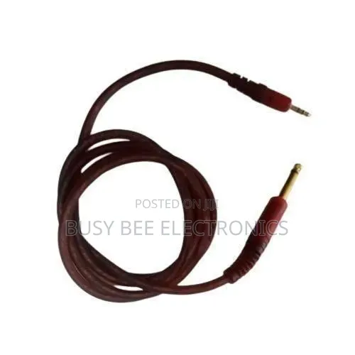 Music Cable 6.5mm Mono to Eighth 3.5mm Stereo Jack Audio Sound Cable