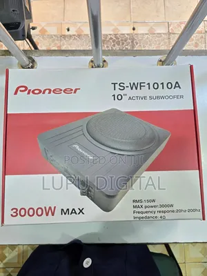 Pioneer WF1010 3000W Underseat Subwoofer