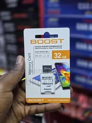 32GB Boost Memory Card With Fast Capture and Transfer