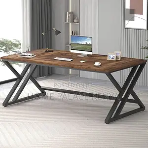 Study Table; Spacious Wooden Study Desk for Home and Office Work