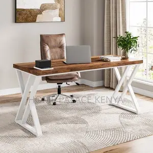 Study Table; Spacious Wooden Study Desk for Home and Office Work