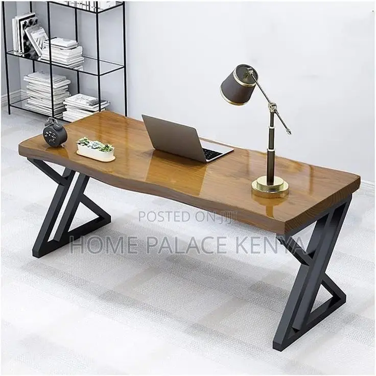 Study Table; Spacious Wooden Study Desk for Home and Office Work
