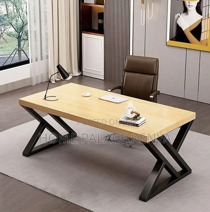 Study Table; Spacious Wooden Study Desk for Home and Office Work